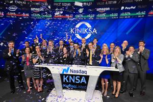 Kiniksa Pharmaceuticals, Ltd. (Nasdaq: KNSA) to Ring The Nasdaq Stock Market Closing Bell in Celebration of IPO  Kiniksa Pharmaceuticals, Ltd. (Nasdaq: KNSA) Rings The Nasdaq Stock Market Closing Bell in Celebration of IPO