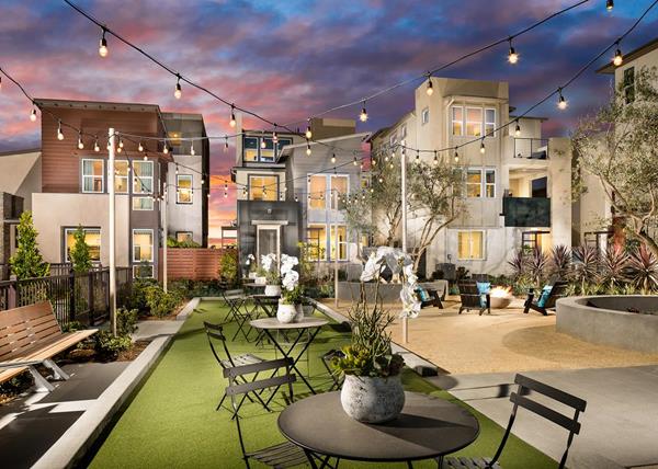 In San Diego’s South County, Shea is currently building townhomes and detached condominiums at  Z and Element (pictured), located in the popular Millenia master-planned community in #ChulaVista. 