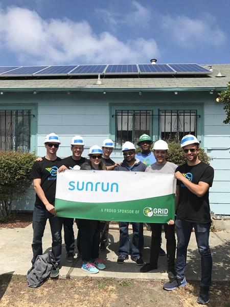Sunrun and GRID Give Back
