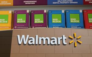 H&R Block and Walmart partnership