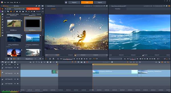 Pinnacle Studio 22 Plus and Ultimate - Three- and Four-Point Editing