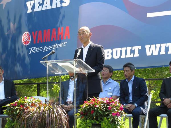 Yamaha celebrates 30 years of U.S. manufacturing 