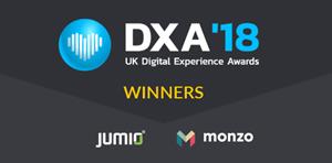 Jumio and Monzo win two gold awards at UK Digital Awards 2018