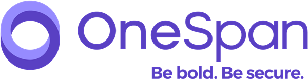 OneSpan logo and tagline
