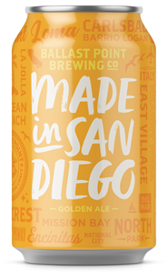Ballast Point Honors Hometown with Release of ‘Made in San Diego’ Beer Benefiting Local Businesses and Entrepreneurs
