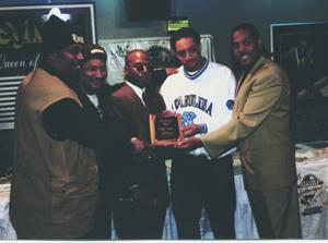 Hip Hop Hall of Fame Awards TV Show Press Conference 1995