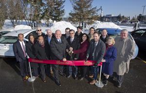 Alectra Drive for the Workplace ribbon cutting at the Markham Civic Centre