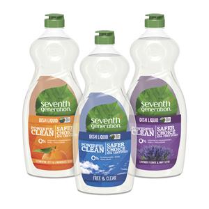 Seventh Generation's Natural Dish Liquid & Sustainable Packaging