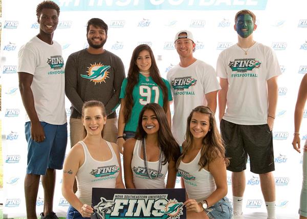 NSU has one-of-a-kind partnership with the Miami Dolphins. 