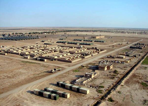 CTC is building on its work to develop grey water reuse technology at expeditionary sites like the forward operating base shown above. This new effort focuses on processing black water at these locations. U.S. Air Force photo