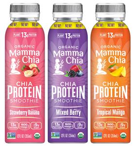 Mamma Chia Launches Organic Chia Protein Smoothies 