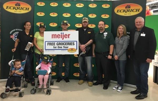 Rimer Family Surprised with One Year of FREE Groceries