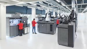 HP's Jet Fusion 3D printers in IAM 3D Hub