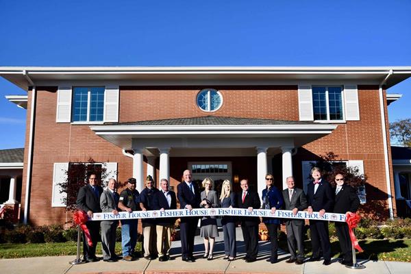 On Wednesday, November 7, the ribbon was officially cut on the Fisher House to serve families of patients receiving treatment at the Dayton VA Medical Center. 