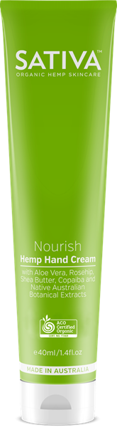 SATIVA Nourish Hand Cream Elixinol 