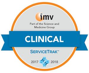 IMV Clinical ServiceTrak Award