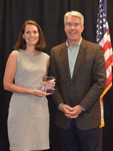 Cate Fitzgerald receives Navient's Solutions Navigator Award