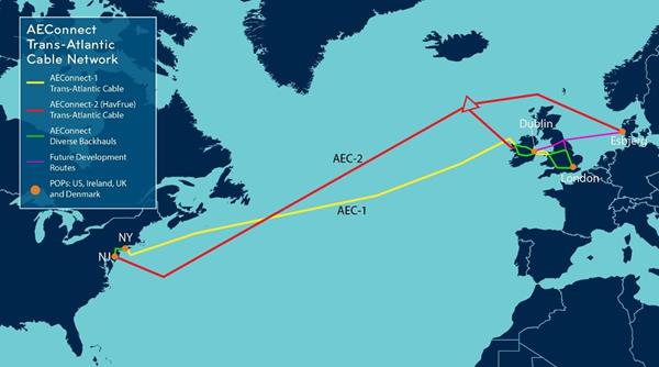 Aqua Comms Appointed System Operator of New Undersea Cable Traversing the North Atlantic