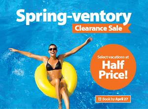 Spring-ventory Clearance Sale