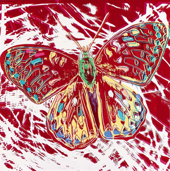 Andy Warhol, San Francisco Silverspot, c.1983, acrylic and silkscreen on canvas, 60 x 60 inches