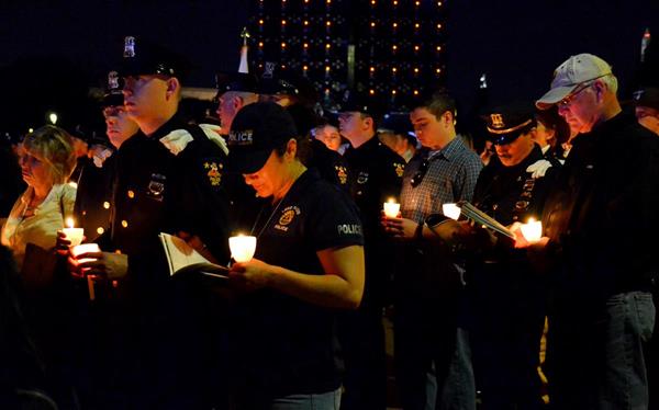 The 28th Candlelight Vigil held on the National Mall in Washington, DC, on May 13, 2016.