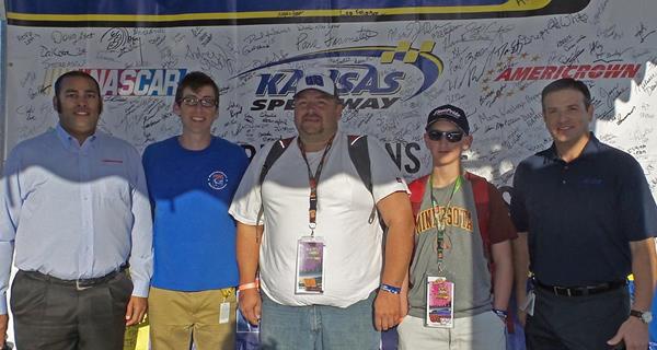 Kansas Speedway Responsibility Has Its Rewards Sweepstakes Winner