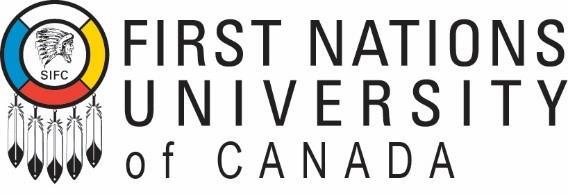 First Nations University of Canada Logo