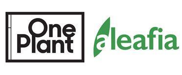 One Plant and Aleafia logos.