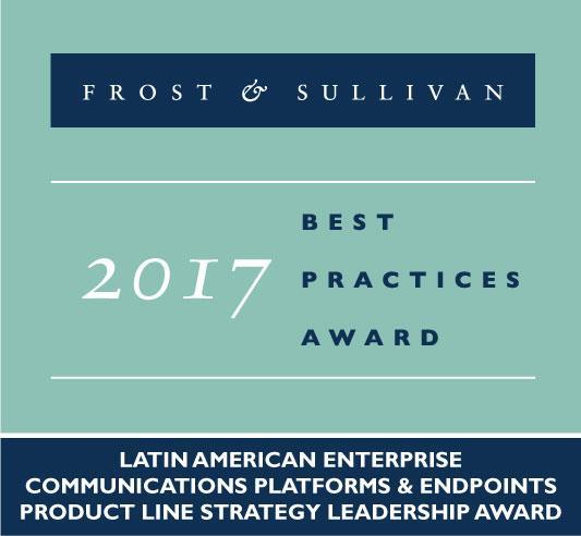 Frost & Sullivan 2017 Best Practices Award