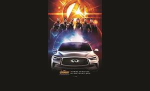 INFINITI teams with Marvel Studios' "Avengers: Infinity War"