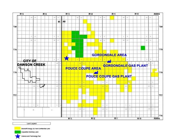 Birchcliff Montney Land Acquisition in Pouce Coupe