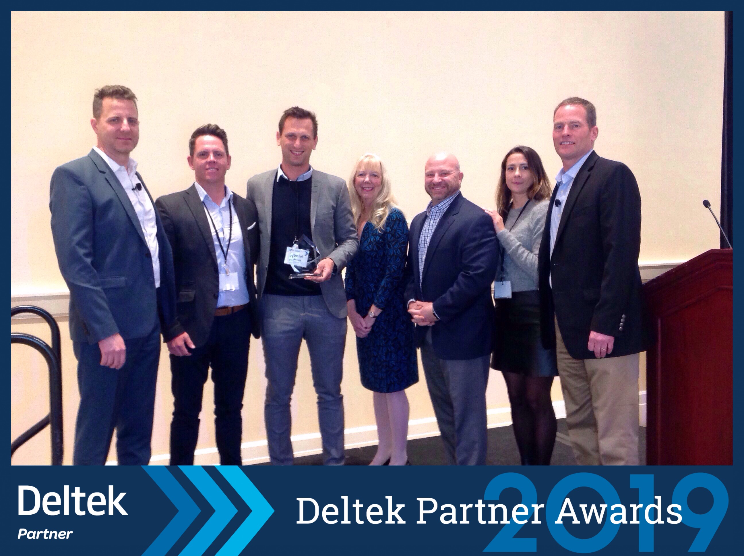 Deltek with International Reseller of the Year – Silversoft