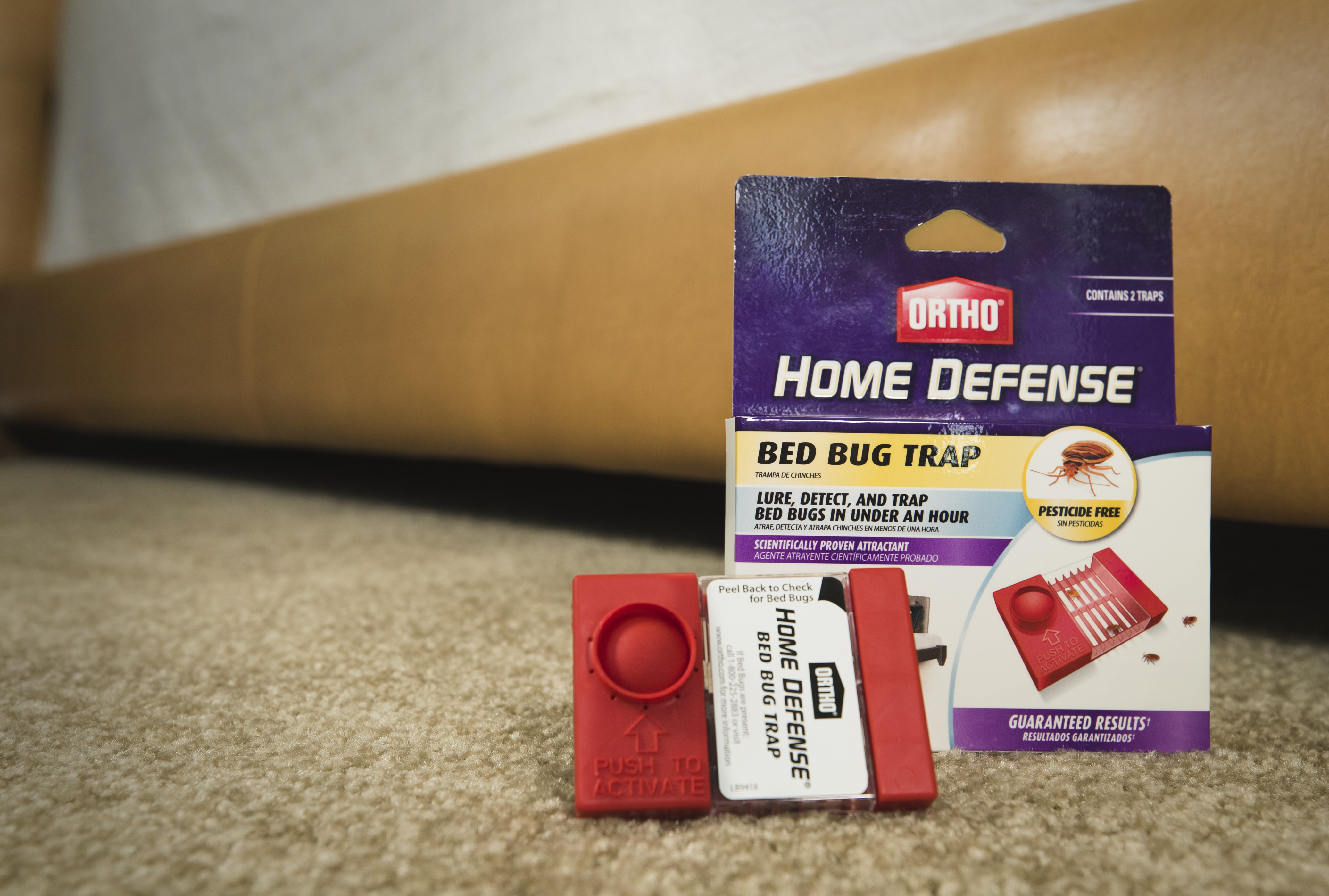 ORTHO ® HOME DEFENSE ® BED BUG TRAP