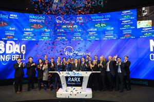 Ra Pharmaceuticals Inc. (Nasdaq: RARX) Rings The Nasdaq Stock Market Opening Bell in Celebration of IPO
