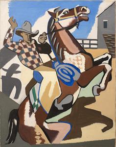 Matulka 1917-1920 (c.) Rodeo Rider