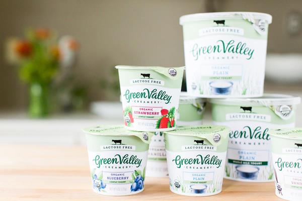 Green Valley Creamery lactose-free yogurts