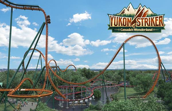 Canada’s Wonderland will introduce Yukon Striker in 2019, the fastest, longest and tallest dive roller coaster in the world.

