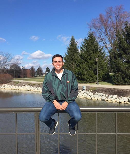 Cedarville University ROTC student Andy Arreguin will donate stem cells to save a life at the end of March.