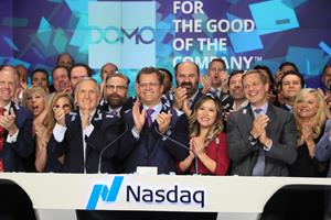 Domo, Inc. (Nasdaq: DOMO) Rings The Nasdaq Stock Market Opening Bell in Celebration of its IPO
