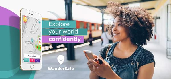 The WanderSafe mobile app and IoT personal safety device seeks to keep global travelers safe, no matter where their journey takes them. 