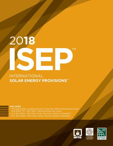 2018 International Solar Energy Provisions Cover