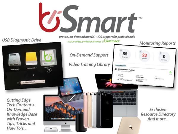 bSmart's proven macOS and iOS support services expands revenue opportunities for Windows-first MSPs and IT Professionals