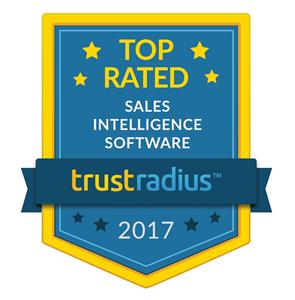 DiscoverOrg a 2017 Top Rated Sales Intelligence Tool by TrustRadius