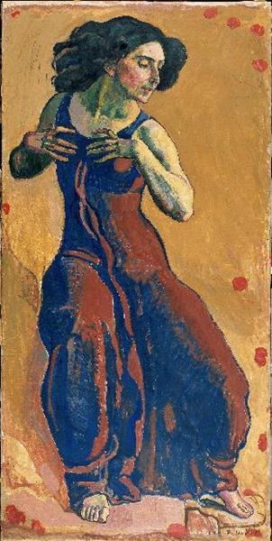 "Femme en Extase" by Ferdinand Hodler, 1911 