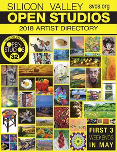 Cover of the Silicon Valley Open Studios (SVOS) directory