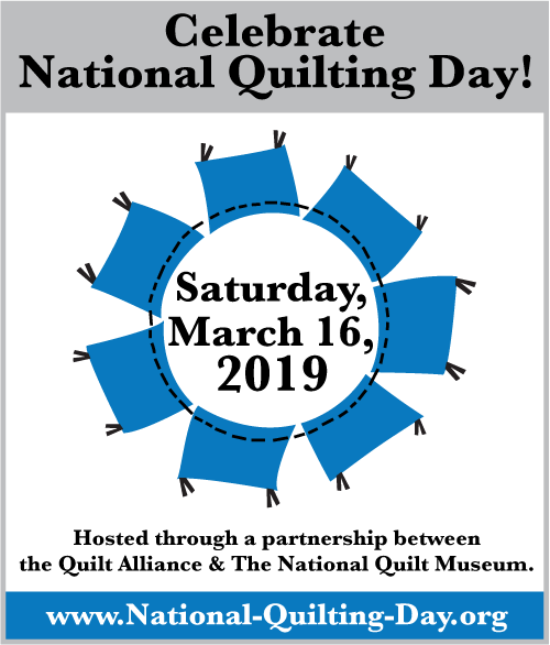 National Quilting Day hosted through a partnership between the Quilt Alliance and The National Quilt Museum