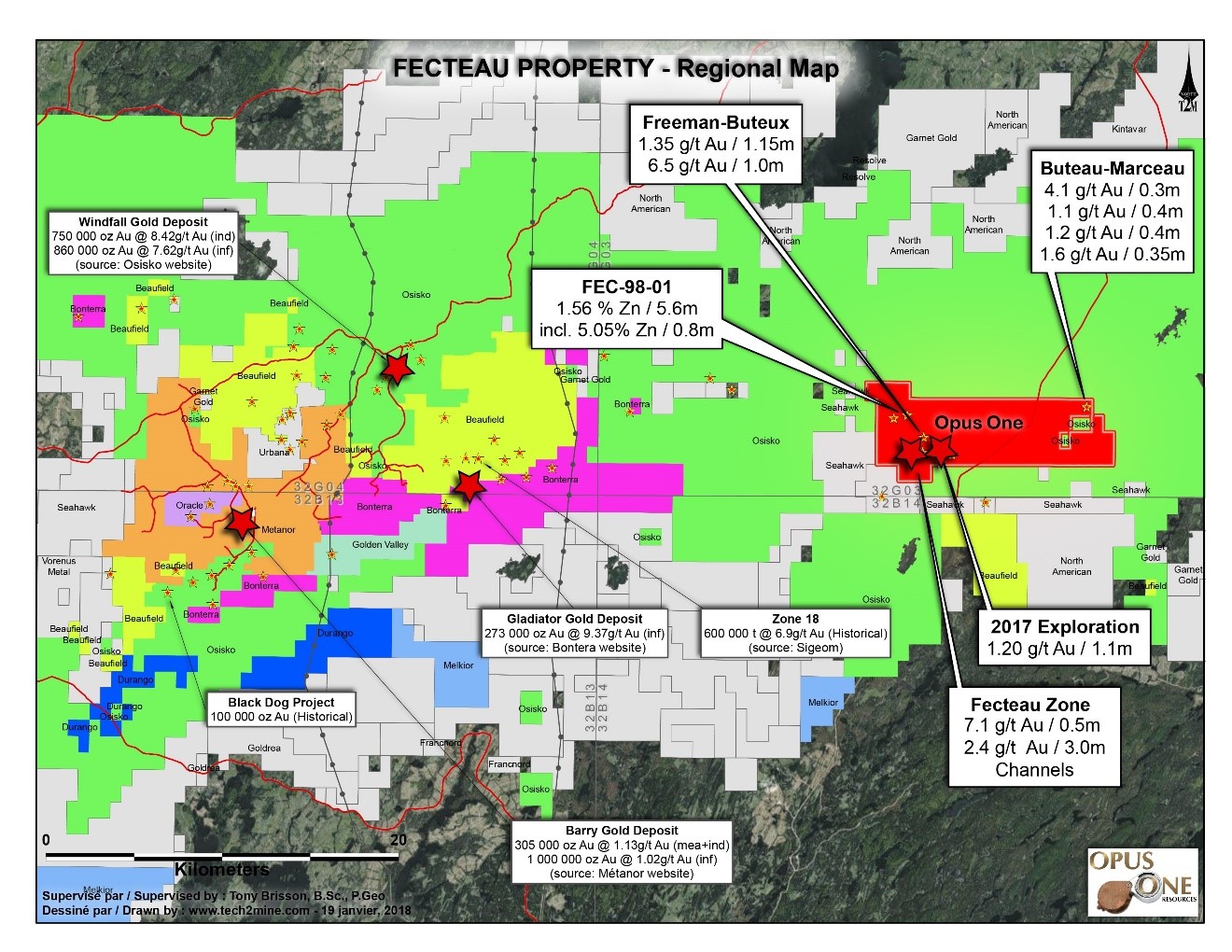 Fecteau Property - Regional Map