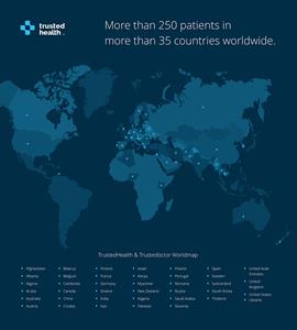 Countries using TrustedHealth network