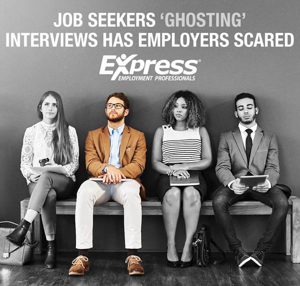 Job Seekers 'Ghosting' Interviews has Employers Scared