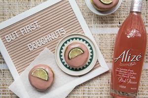 Alizé Pink Passion Launches in NYC with Rosé-Colored Doughnuts to Celebrate Spring